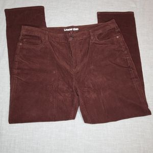 Lands End Corduroy Straight Leg Pants